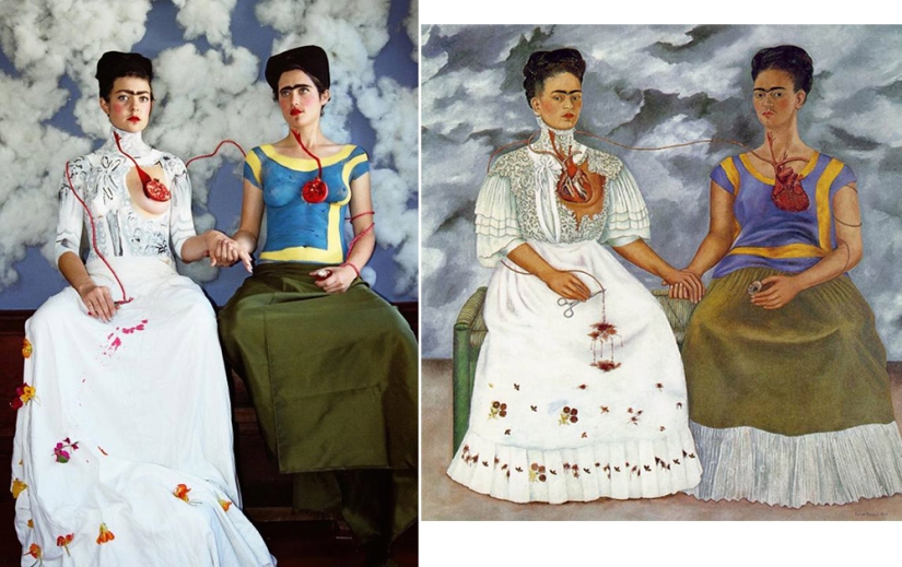 Remakes of famous works of art