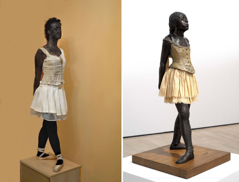 Remakes of famous works of art