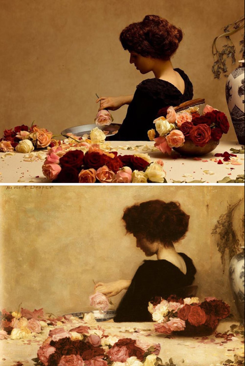 Remakes of famous works of art