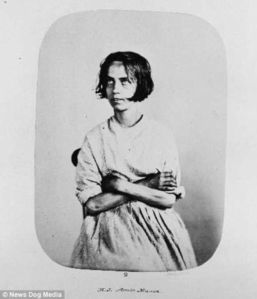 Retratos de “niñas con problemas” - habitantes de Bedlam