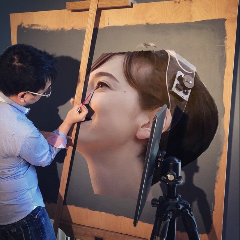 Retratos hiperrealistas del artista japonés Hiro Kitayama Retratos hiperrealistas del artista japonés Hiro Kitayama