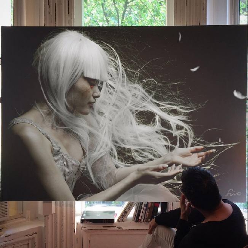 Retratos hiperrealistas del artista japonés Hiro Kitayama Retratos hiperrealistas del artista japonés Hiro Kitayama