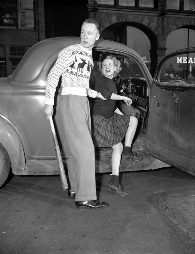 Retro shock: un grotesco de la escena del crimen imágenes de los medios de comunicación 40 años