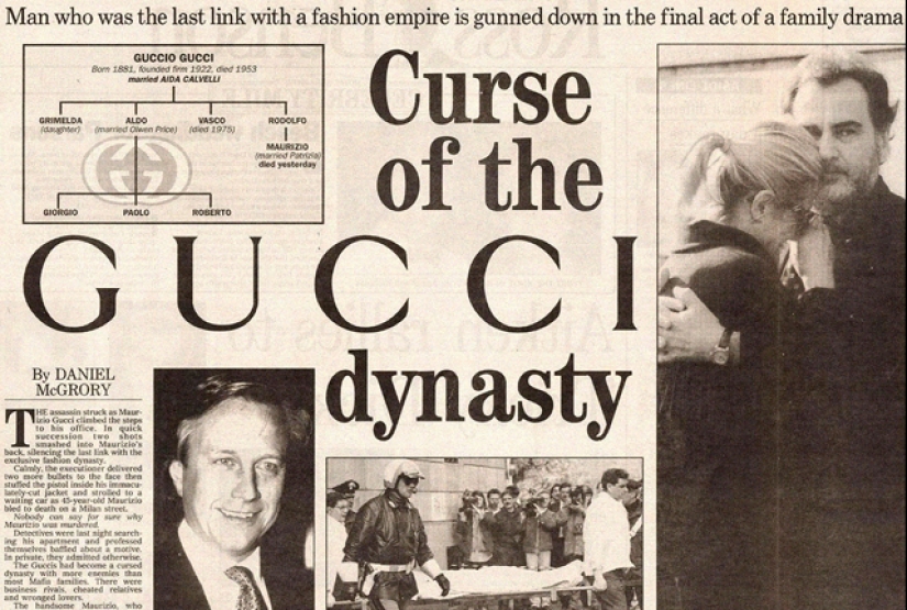 Revenge of the "Black Widow": How love and money ruined the heir to the Gucci empire
