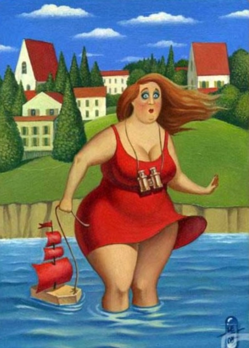 Romance con humor del dibujante Igor Elistratov Romance con humor del dibujante Igor Elistratov