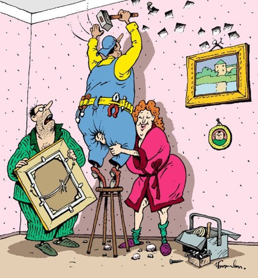 Romance with humor from cartoonist Igor Elistratov Romance with humor from cartoonist Igor Elistratov