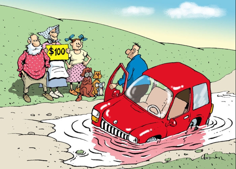 Romance with humor from cartoonist Igor Elistratov Romance with humor from cartoonist Igor Elistratov