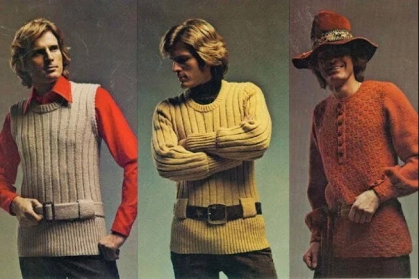Ruthless men's fashion of the 70s Ruthless men's fashion of the 70s