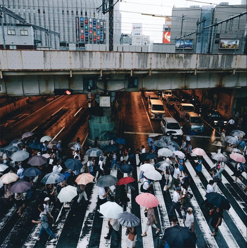 Sabor japonés en las fotos callejeras de Takashi Yasui