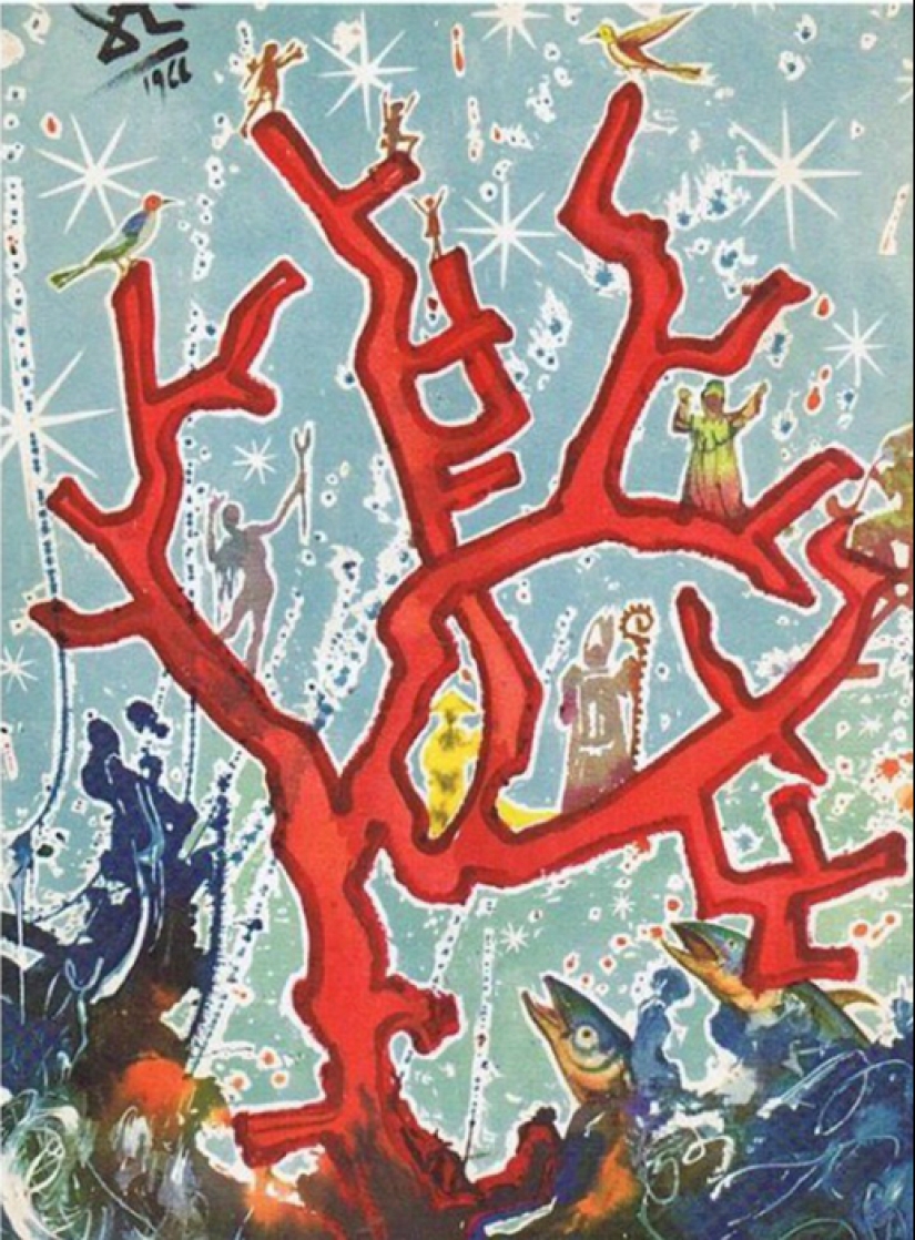 Salvador Dali's Christmas cards — festive mood from the genius of surrealism