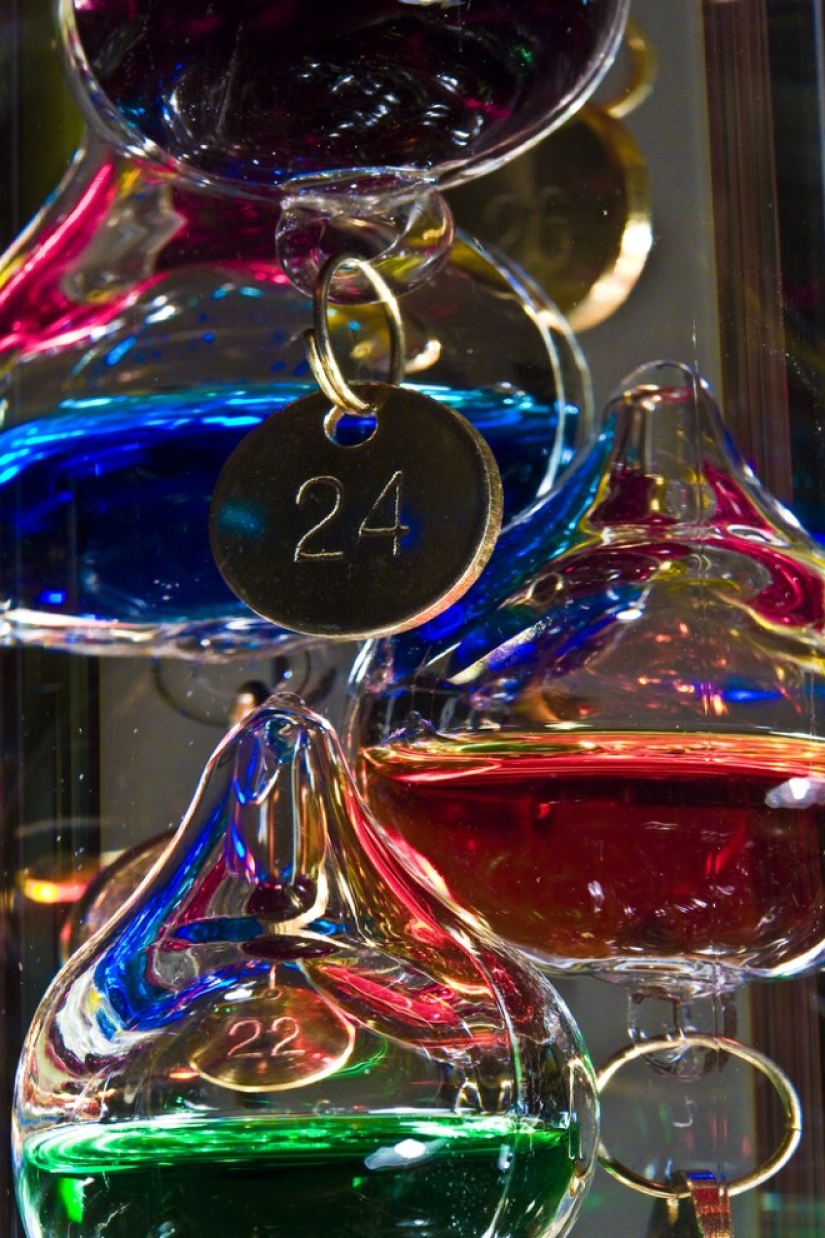 Scientific Beauty: Galileo's Thermometer Scientific Beauty: Galileo's Thermometer