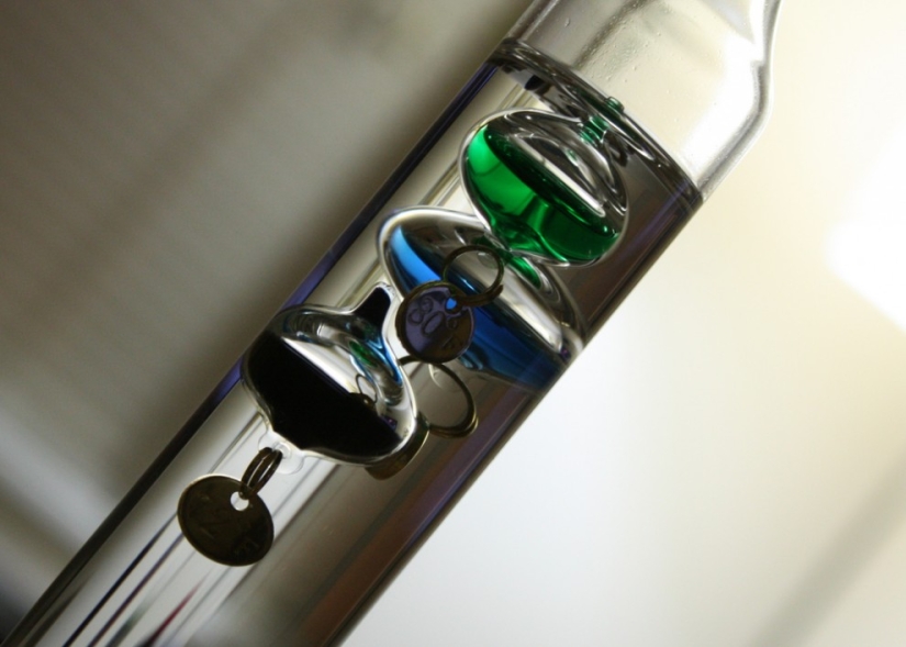 Scientific Beauty: Galileo's Thermometer Scientific Beauty: Galileo's Thermometer