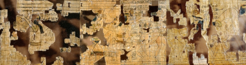 Scientists have shown the Turin papyrus, which was hidden for 150 years because of pornographic scenes