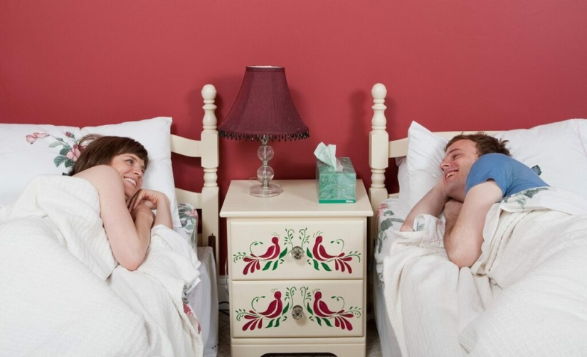 Scientists have told how it is better for spouses to sleep together or separately Scientists have told how it is better for spouses to sleep together or separately
