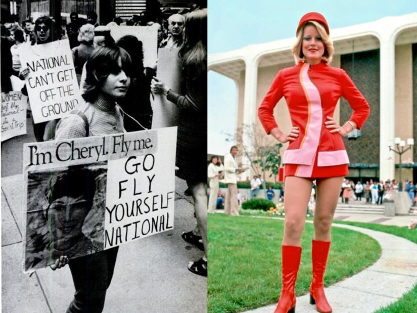 Se suponía que las azafatas de los años 60 eran sexys y solitarias Se suponía que las azafatas de los años 60 eran sexys y solitarias