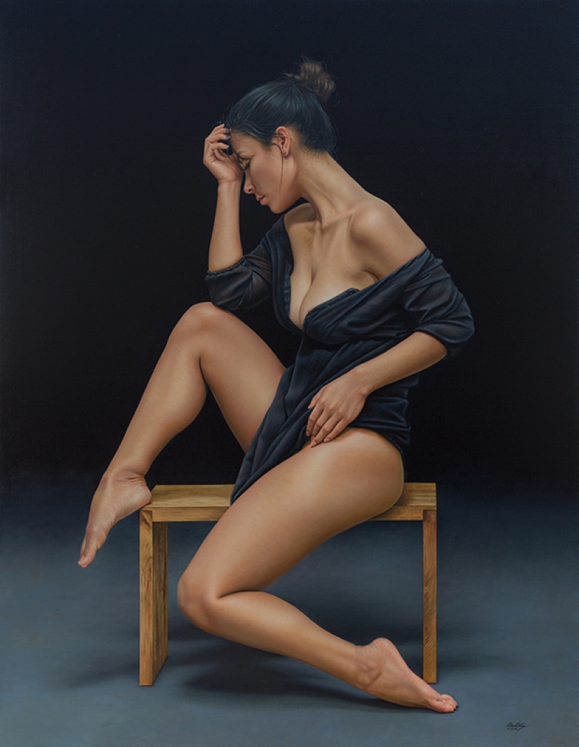 Seductive masterpieces of the king of hyperrealism Omar Ortiz Seductive masterpieces of the king of hyperrealism Omar Ortiz