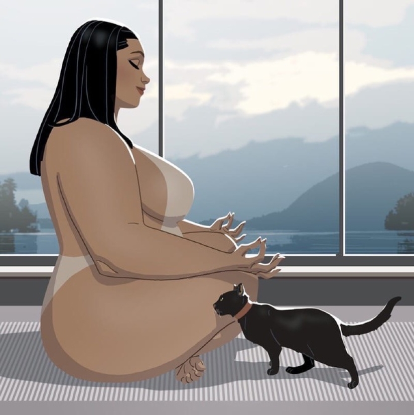 Sencillas alegrías femeninas en ilustraciones de Gabriel Pennacchioli Sencillas alegrías femeninas en ilustraciones de Gabriel Pennacchioli