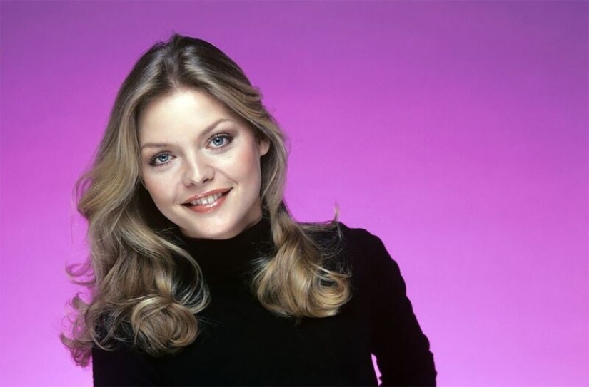 Sesión de fotos de la futura estrella-Michelle Pfeiffer, de 21 años