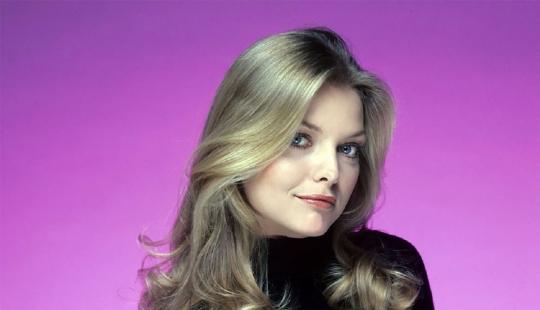 Sesión de fotos de la futura estrella-Michelle Pfeiffer, de 21 años