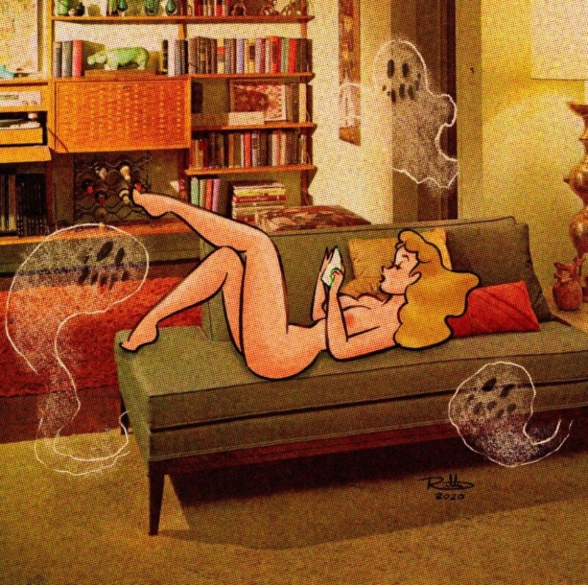 Sexy evil spirits from master of pin-up the Rutta Oviedo Sexy evil spirits from master of pin-up the Rutta Oviedo