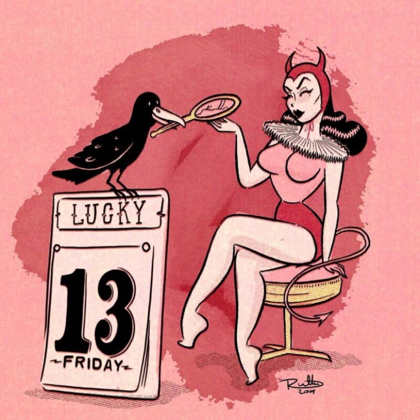 Sexy evil spirits from master of pin-up the Rutta Oviedo Sexy evil spirits from master of pin-up the Rutta Oviedo