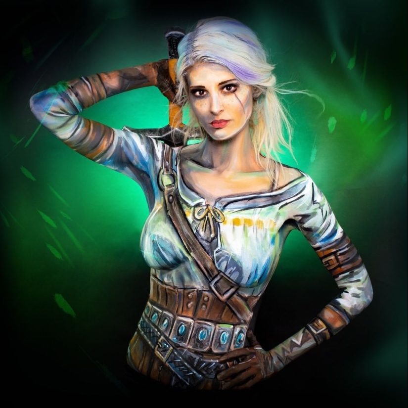 Sexy Kay Pike takes body art to a whole new level Sexy Kay Pike takes body art to a whole new level