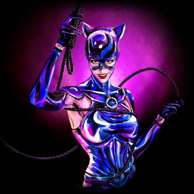 Sexy Kay Pike takes body art to a whole new level Sexy Kay Pike takes body art to a whole new level