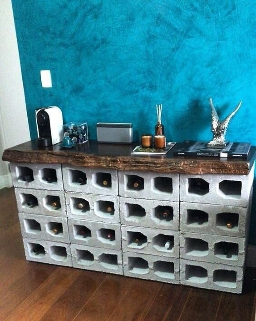 Shall we lay bricks? 20 cinder block furniture ideas