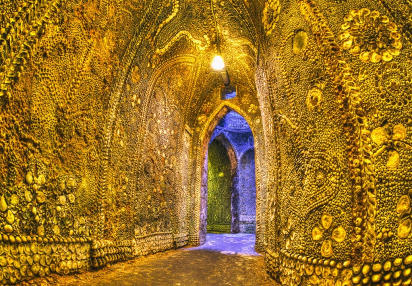 "Shell Grotto" - one of the most mysterious attractions in Great Britain