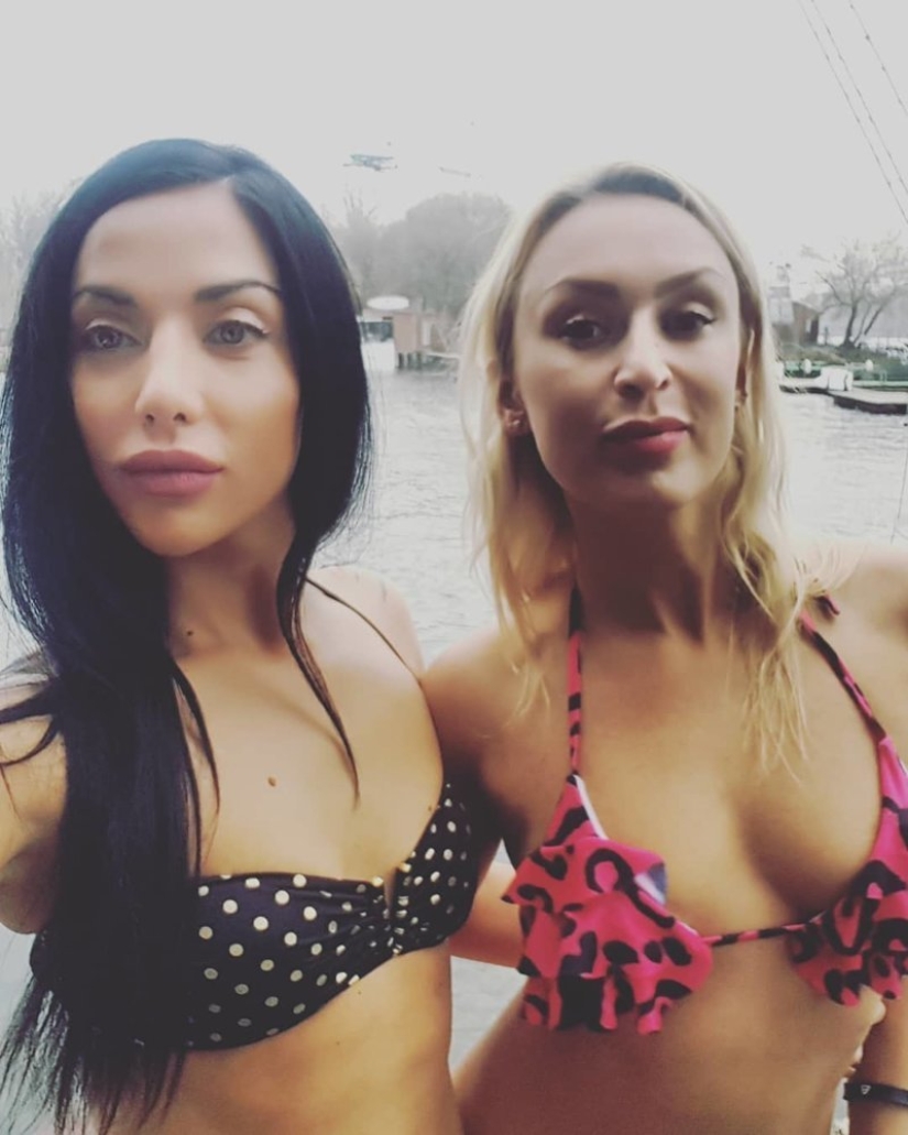 “¡Si quieres estar sano, endurecete!” Chicas a las que les encanta desnudarse y bucear. “¡Si quieres estar sano, endurecete!” Chicas a las que les encanta desnudarse y bucear.