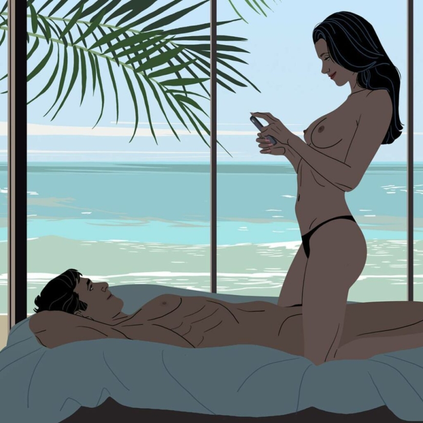 Simple feminine joys in illustrations by Gabriel Pennacchioli Simple feminine joys in illustrations by Gabriel Pennacchioli