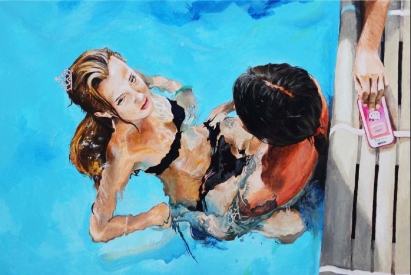 Simples alegrías burguesas en las pinturas de Vincent Gaultier