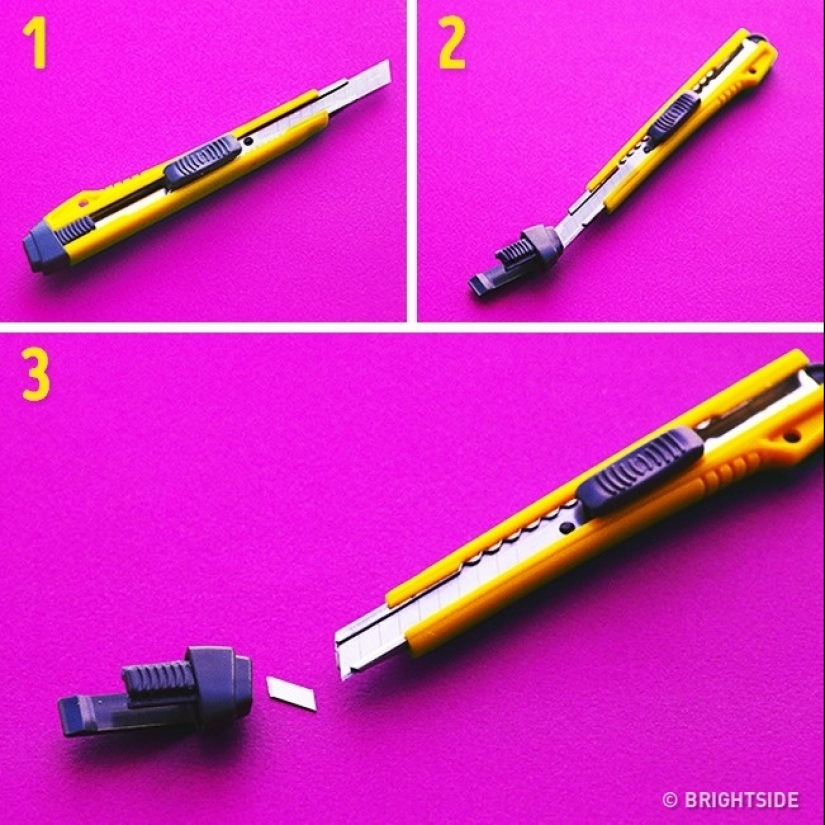 So that's what this hole is for: 10 familiar things, the true purpose of which we did not know