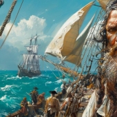 ¿Sobre qué tipo de “cofre del muerto” se canta en la canción pirata?