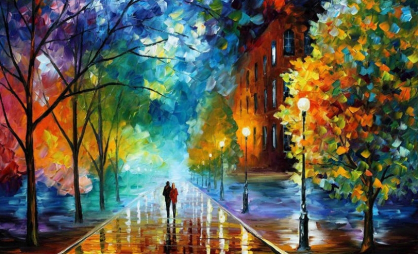 Splashes of color: Amazing paintings by a Belarusian artist who paints with a palette knife Splashes of color: Amazing paintings by a Belarusian artist who paints with a palette knife