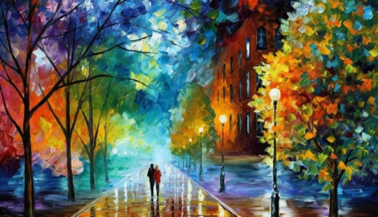 Splashes of color: Amazing paintings by a Belarusian artist who paints with a palette knife Splashes of color: Amazing paintings by a Belarusian artist who paints with a palette knife