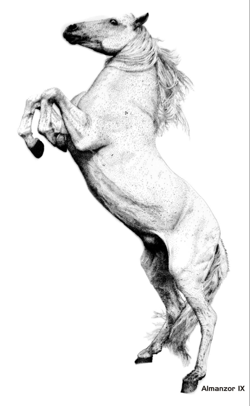 Spot work: impresionantes esculturas hechas de cientos de miles de clavos Spot work: impresionantes esculturas hechas de cientos de miles de clavos