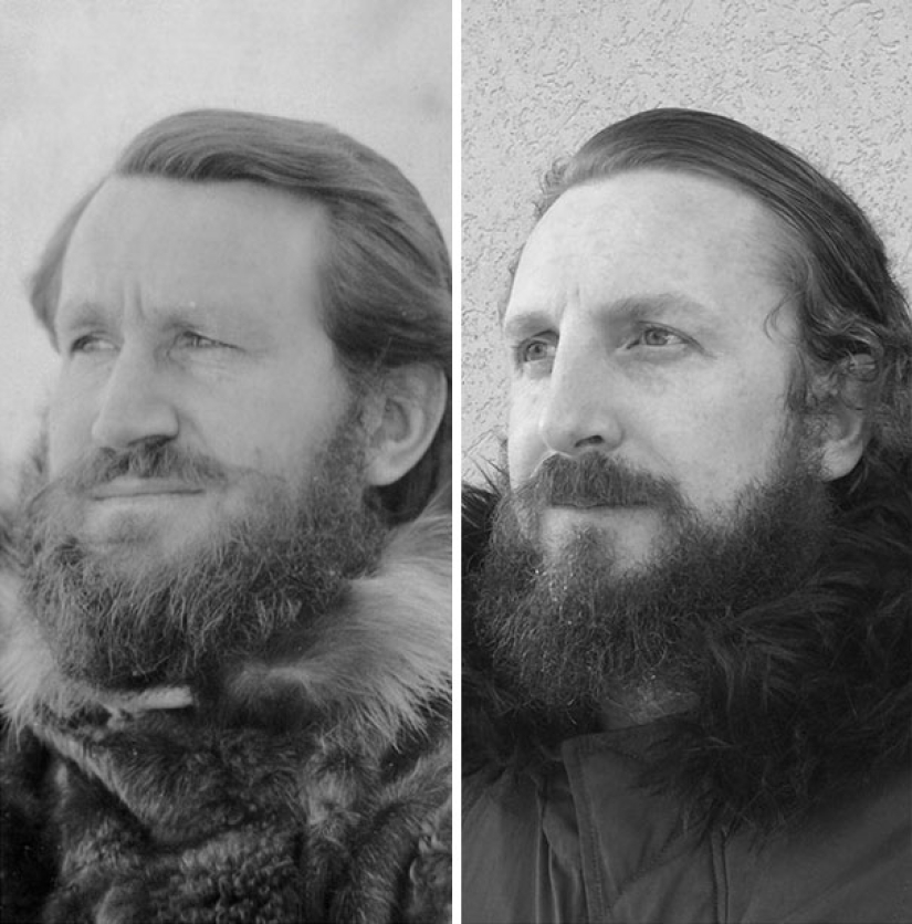 Start the time machine: 25 photos of grandparents who recreated their grandchildren Start the time machine: 25 photos of grandparents who recreated their grandchildren