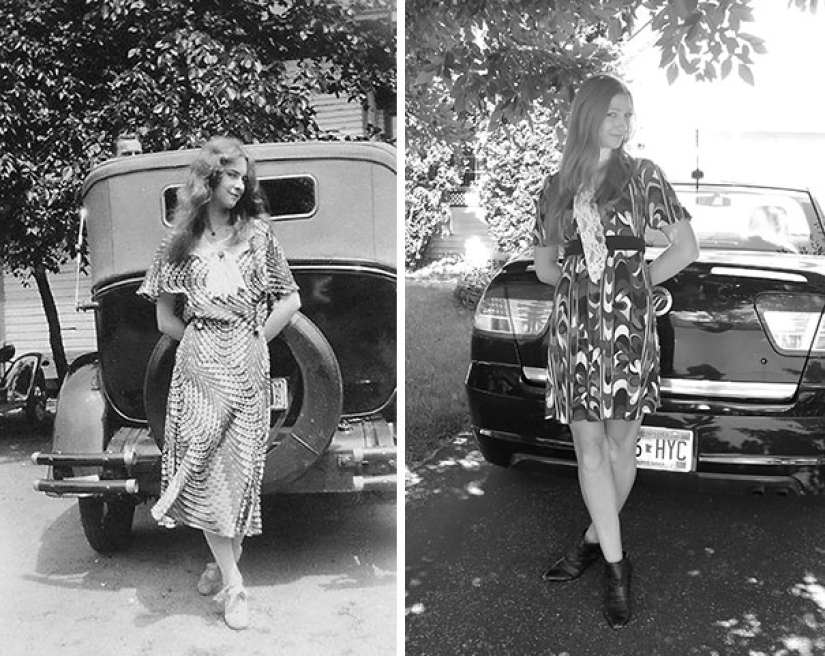 Start the time machine: 25 photos of grandparents who recreated their grandchildren Start the time machine: 25 photos of grandparents who recreated their grandchildren