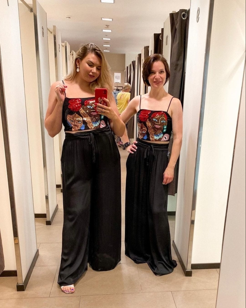 Style not size, or How girls of different sizes look in the same clothes