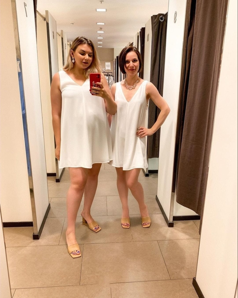 Style not size, or How girls of different sizes look in the same clothes