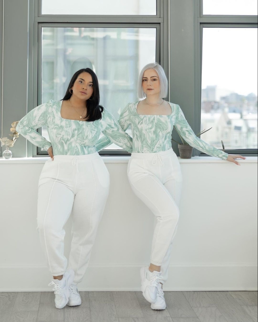 Style not size, or How girls of different sizes look in the same clothes