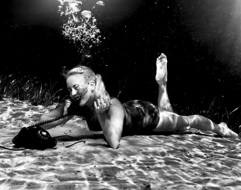 Suave belleza de las primeras imágenes submarinas de la década de 1930‑erótico