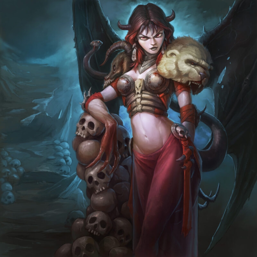 Sumérgete en el Gótico: oscuros mundos de fantasía de Ilustrador Tony Sart Sumérgete en el Gótico: oscuros mundos de fantasía de Ilustrador Tony Sart