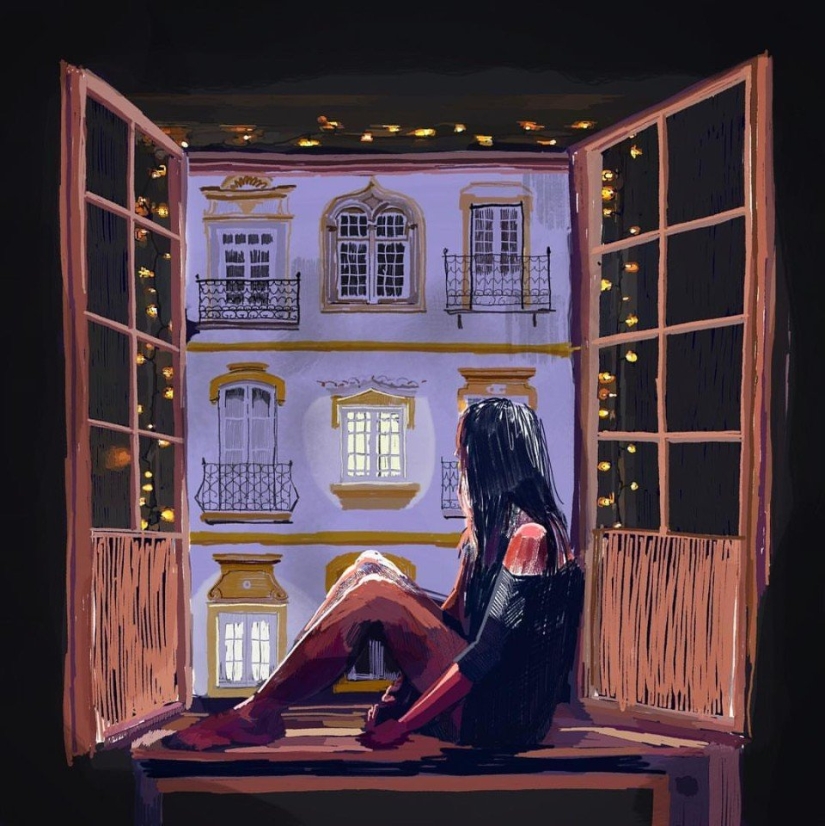 Sunny mood from the artist Tito Merello Vilar