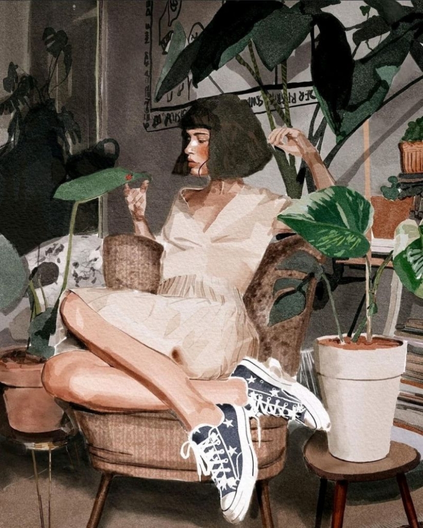 Sunny mood from the artist Tito Merello Vilar