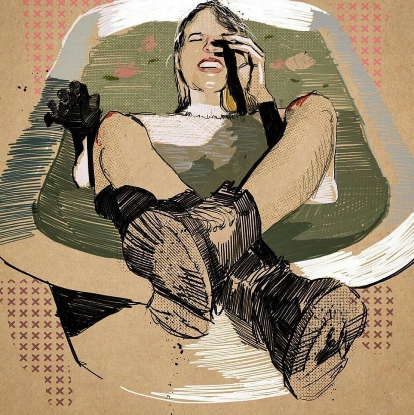 Sunny mood from the artist Tito Merello Vilar