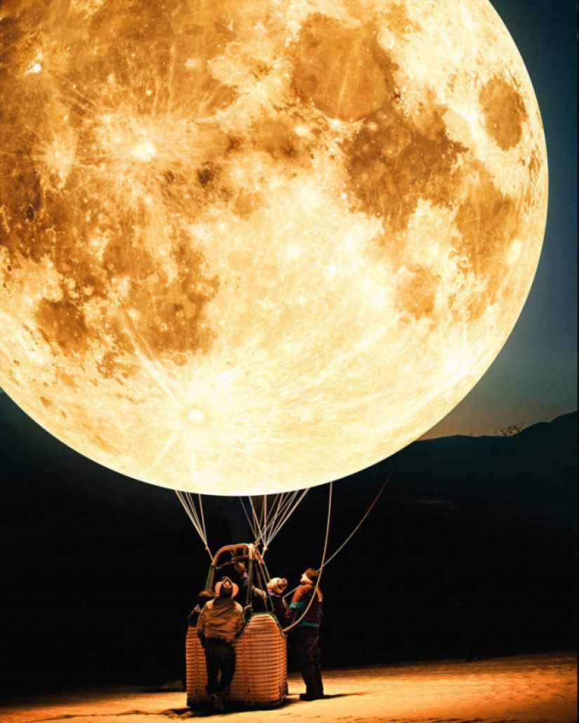 Surreal photo manipulations of Justin Peters