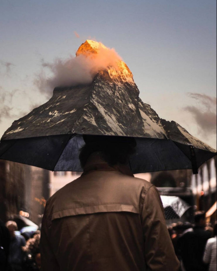 Surreal photo manipulations of Justin Peters