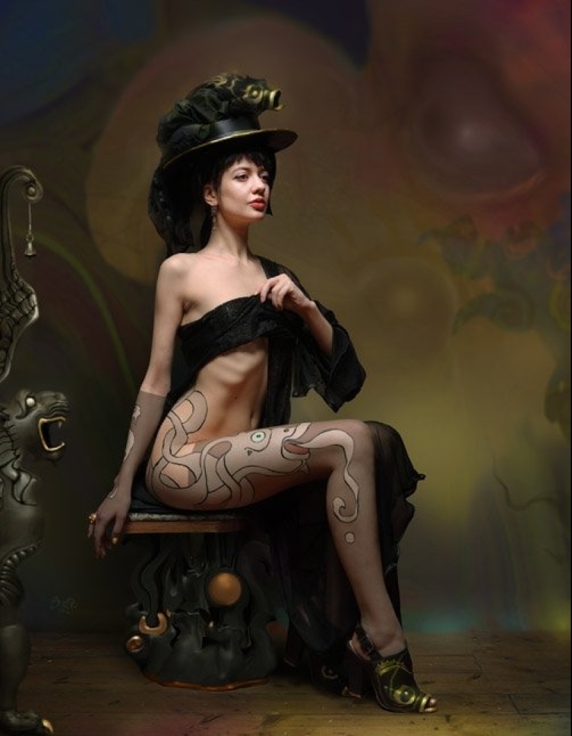 Surrealism and steampunk in the works of art photographer Vladimir Fedotko
